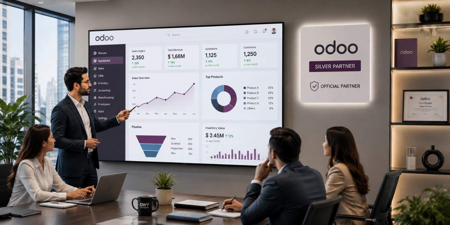 Odoo implementation services by QWY Software
